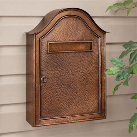 wall mounted mailbox chain link